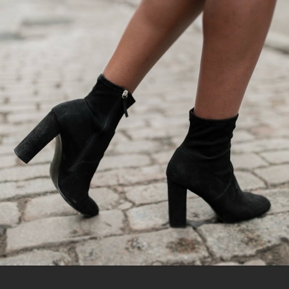 STEVE MADDEN SUEDE BOOTS sz 7.5 - Picture 4 of 10